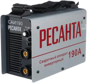 Сварочный аппарат инверторный Ресанта САИ-190ЛМ, 190 А, до 5 мм